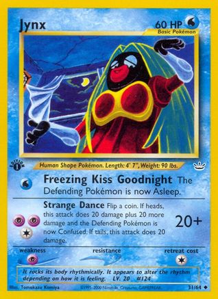 Jynx 031/064 - Neo Revelation 1st Edition - Uncommon