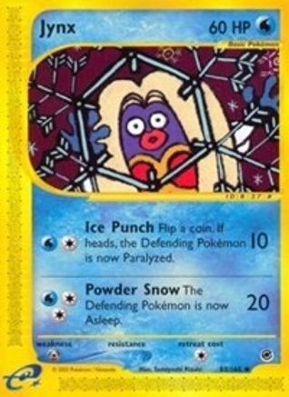 Jynx 83/165 - Expedition Base Set