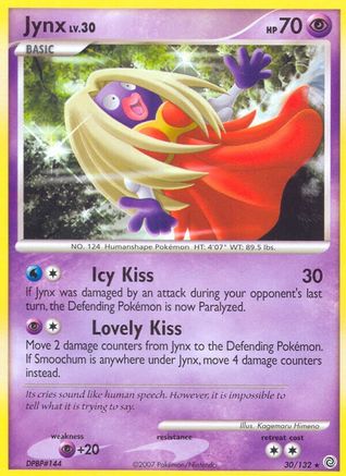 Jynx (30/132) - Secret Wonders Reverse Holofoil - Rare