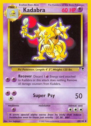 Kadabra 49/110 - Legendary Collection Reverse Holofoil