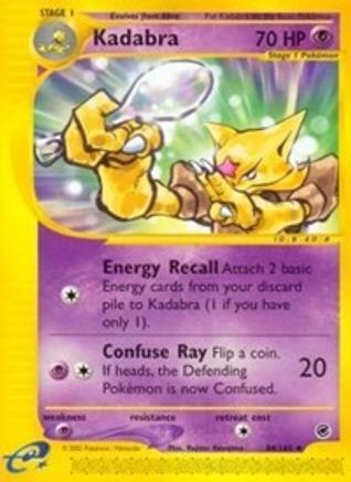 Kadabra 084/165 - Expedition Normal - Uncommon