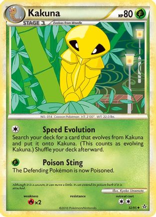 Kakuna - 032/95 - Unleashed Normal