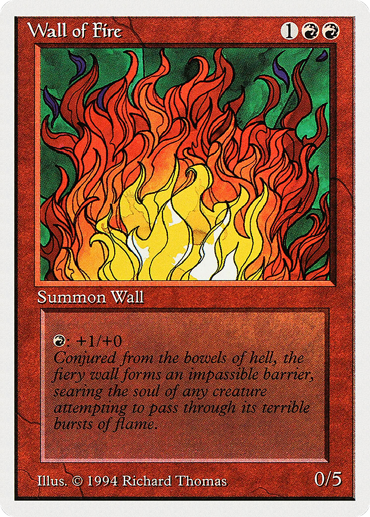 Wall of Fire (SUM-183) - Summer Magic / Edgar