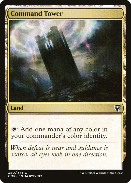 Command Tower (CMR-350) - Commander Legends Foil