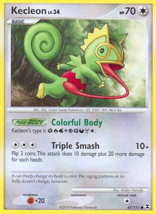 Kecleon - 067/111 - Rising Rivals Normal