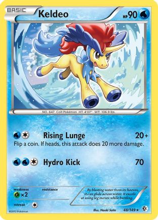 Keldeo (48)  - Boundaries Crossed Normal