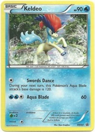 Keldeo BW60 - Black and White Promos Holofoil - Promo