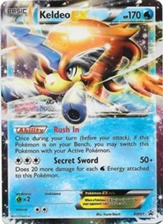 Keldeo EX BW61 - Black and White Promos Holofoil - Promo