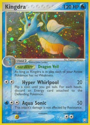 Kingdra 012 - Team Rocket Returns Holofoil - Holo Rare