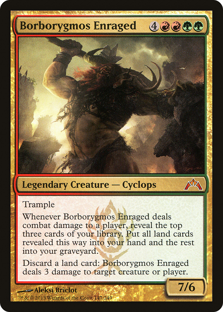 Borborygmos Enraged (GTC-147) - Gatecrash