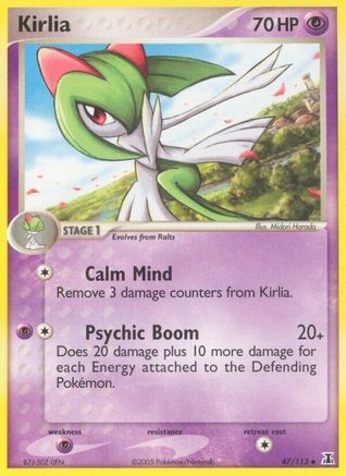 Kirlia - 047/113 - Delta Species Reverse Holofoil