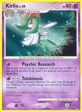 Kirlia - 008/17 - POP Series 7 Holofoil