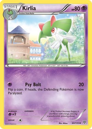 Kirlia (60/135) - Plasma Storm  - Uncommon
