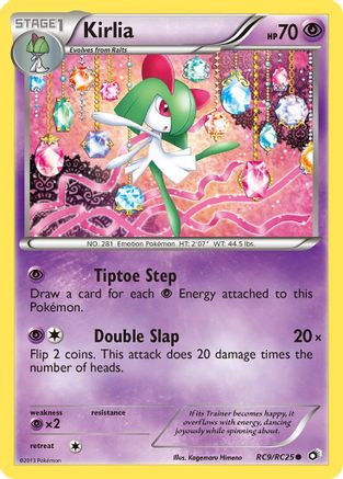 Kirlia RC9/RC25 - Legendary Treasures Radiant Collection Holofoil - Common