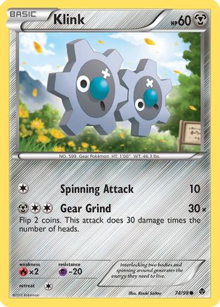 Klink (74/98) - Emerging Powers Reverse Holofoil - Common