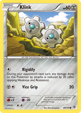 Klink (88/135) - Plasma Storm Reverse Holofoil - Common