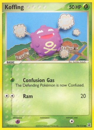 Koffing - 072/113 - Delta Species Normal