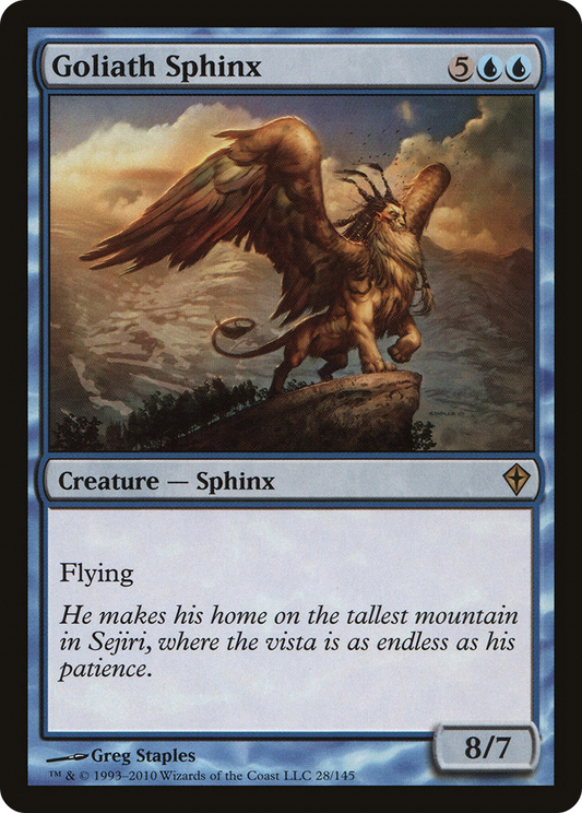 Goliath Sphinx (WWK-028) - Worldwake Foil