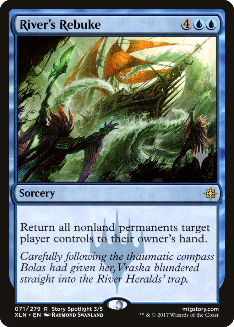 River's Rebuke (PPM20-071) - Ixalan Promos (Promo Pack)
