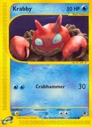 Krabby 115/165 - Expedition Normal - Common