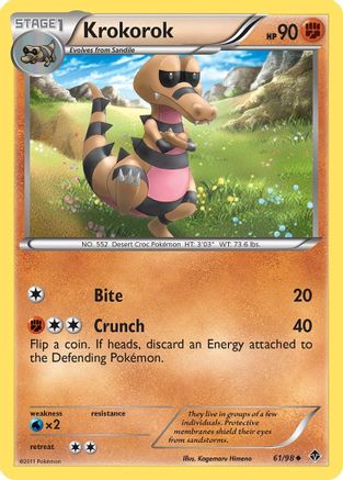 Krokorok (61/98) - Emerging Powers  - Uncommon