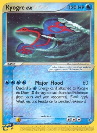 Kyogre ex 001 - Nintendo Promos Normal - Promo