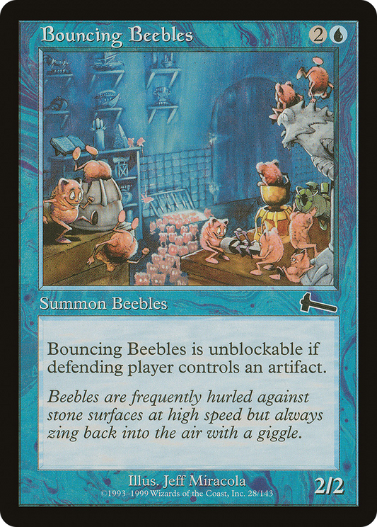 Bouncing Beebles (ULG-028) - Urza's Legacy Foil