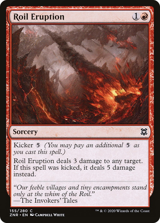 Roil Eruption (ZNR-155) - Zendikar Rising