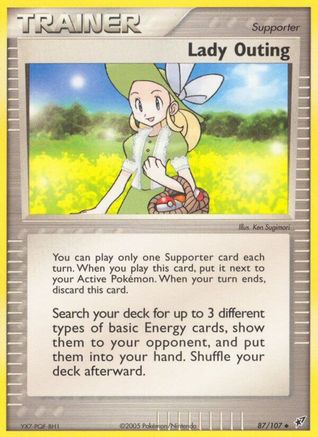 Lady Outing 087 - Deoxys Normal - Uncommon
