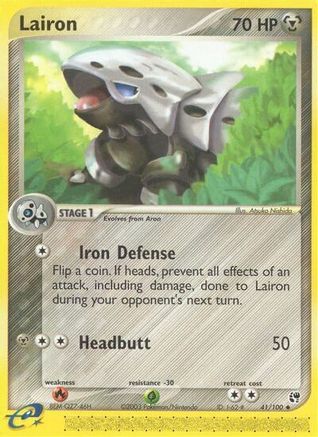 Lairon 041 - Sandstorm Reverse Holofoil - Uncommon