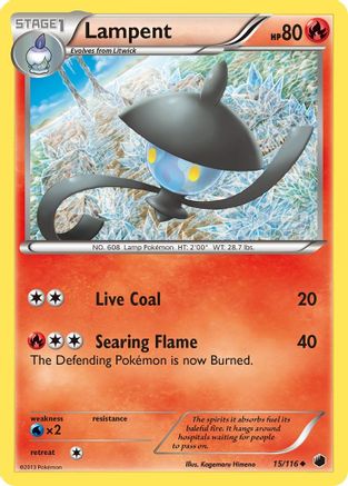 Lampent (15/116) - Plasma Freeze  - Uncommon