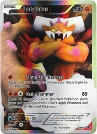 Landorus BW43 - Black and White Promos Holofoil - Promo