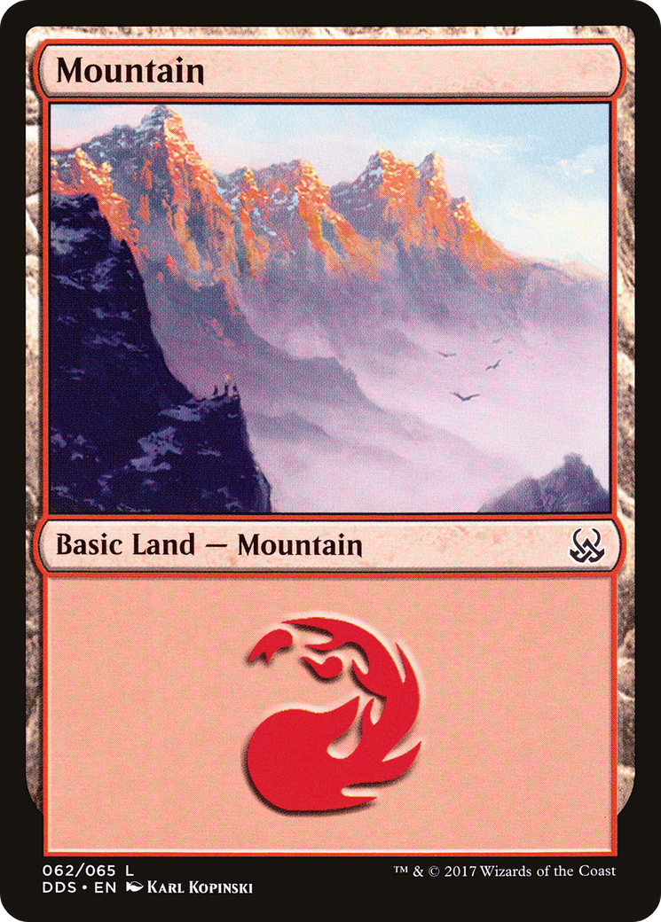 Mountain (DDS-062) - Duel Decks: Mind vs. Might