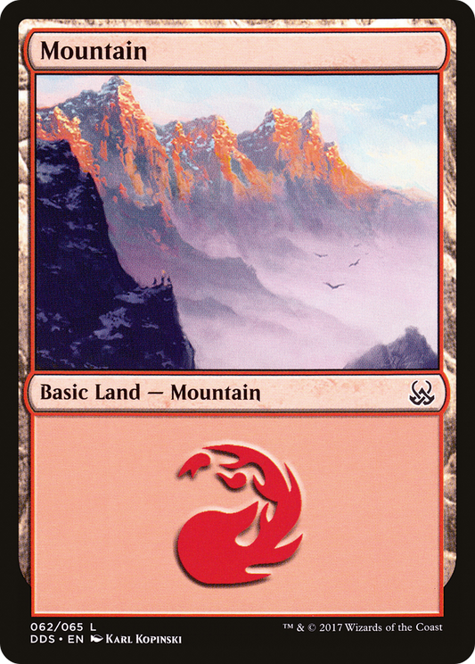 Mountain (DDS-062) - Duel Decks: Mind vs. Might