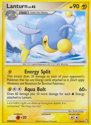 Lanturn (59/146) - Legends Awakened  - Uncommon