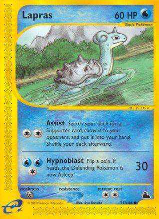 Lapras 071 - Skyridge Normal - Common