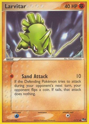 Larvitar - 011/17 - POP Series 1 Normal