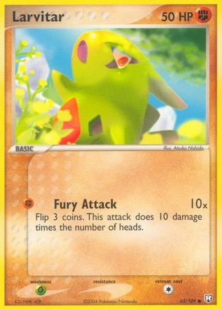 Larvitar - 062/109  - Team Rocket Returns Reverse Holofoil