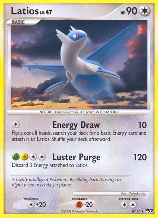 Latios 4/17 - POP Series 7 Holofoil