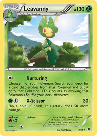 Leavanny (7/98) - Emerging Powers  - Rare