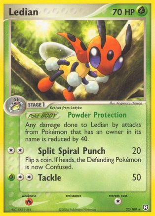 Ledian - 023/109 - Team Rocket Returns Normal