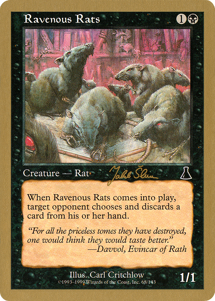 Ravenous Rats (WC99-JS68) - World Championship Decks 1999