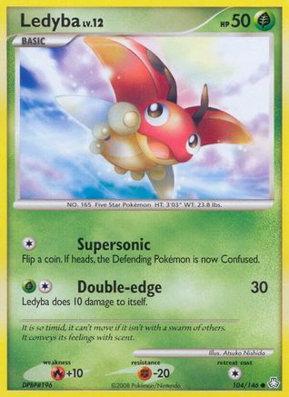 Ledyba (104/146) - Legends Awakened Reverse Holofoil - Common