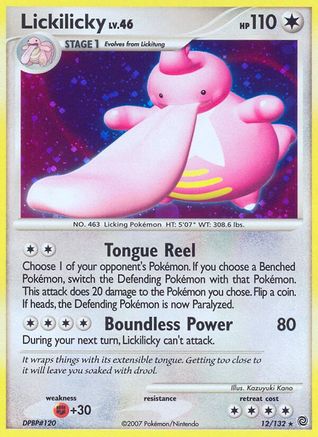 Lickilicky (12/132) - Secret Wonders Holofoil - Holo Rare