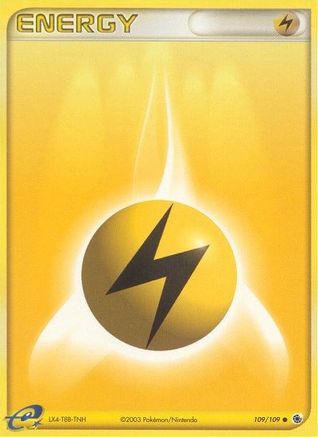 Lightning Energy 109/109 - Ruby and Sapphire Normal - Common
