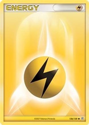 Lightning Energy (126/130) - Diamond and Pearl Reverse Holofoil - Common