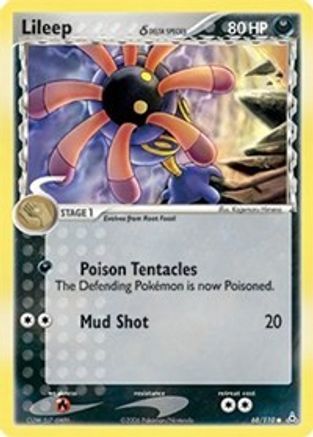 Lileep (Delta Species) - 068/110 - Holon Phantoms Reverse Holofoil