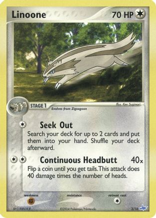 Linoone 003 - EX Trainer Kit 1 Latias & Latios Normal - Common