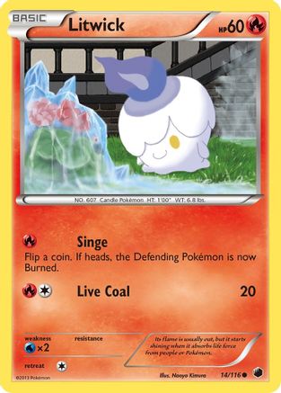Litwick (14/116) - Plasma Freeze  - Common