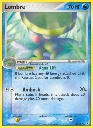 Lombre 033/107 - Deoxys Normal - Uncommon
